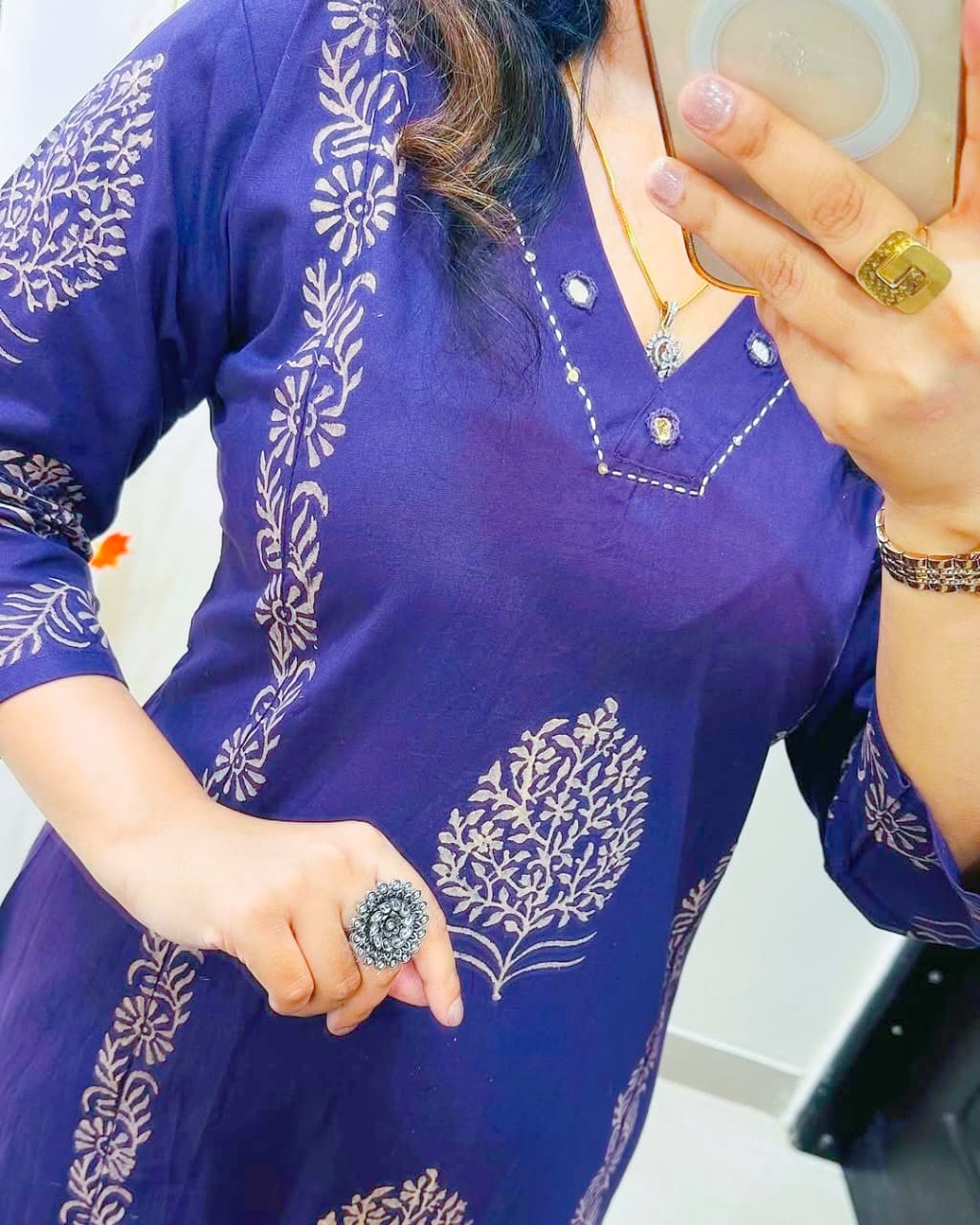 KURTHI WITH PANT